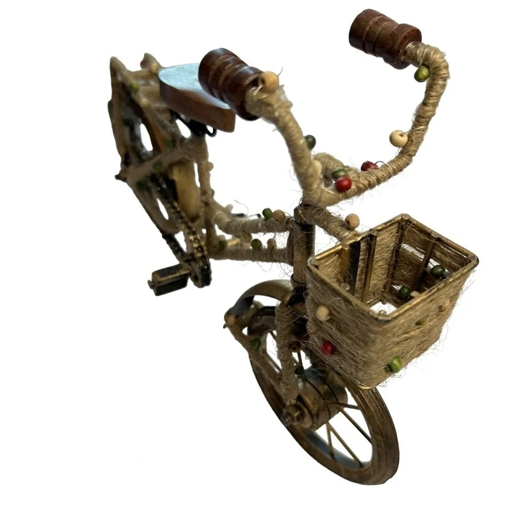 Bicycle Decor Statu Model 15” X 11”Photography Prop Bike Love Farmhouse Art Mini